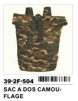 grossiste sac a dos camouflage 